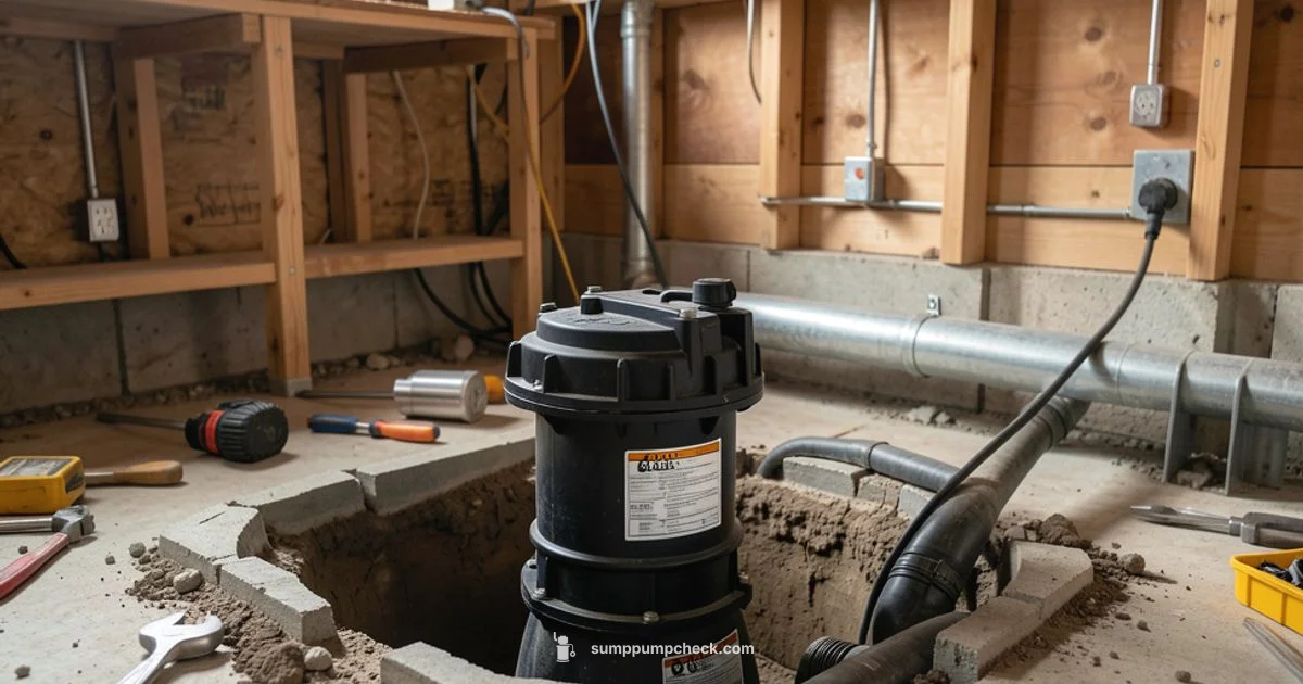 Sump Pump Installations Sump Pump Installations - Sump Pump Check