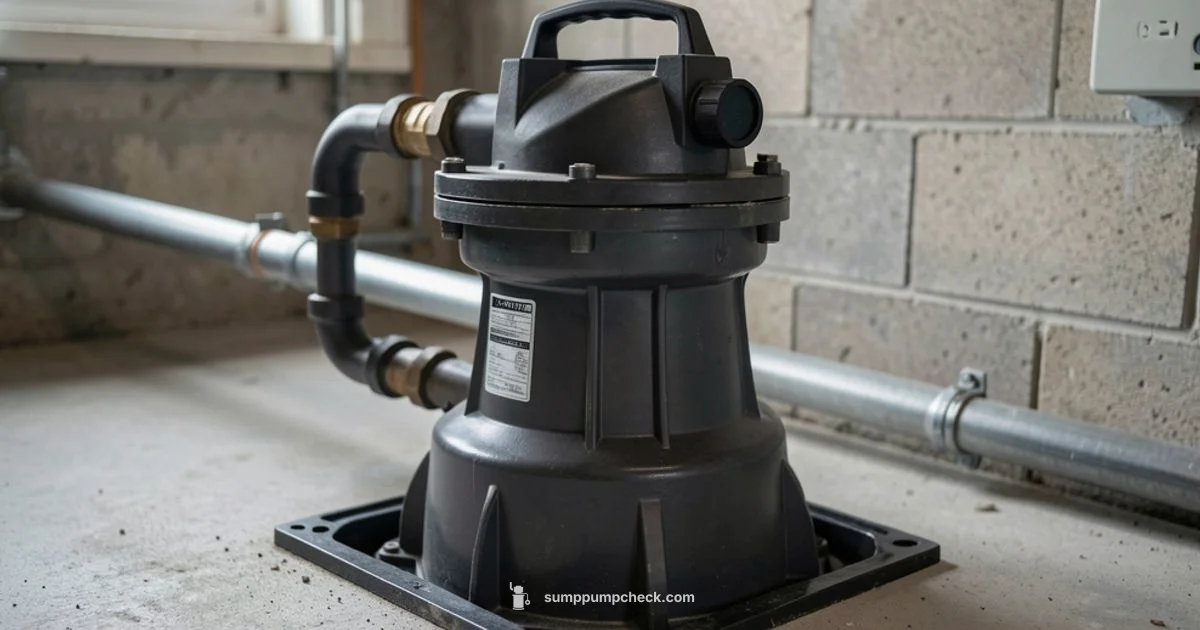 Sump Pump Basics - Sump Pump Check