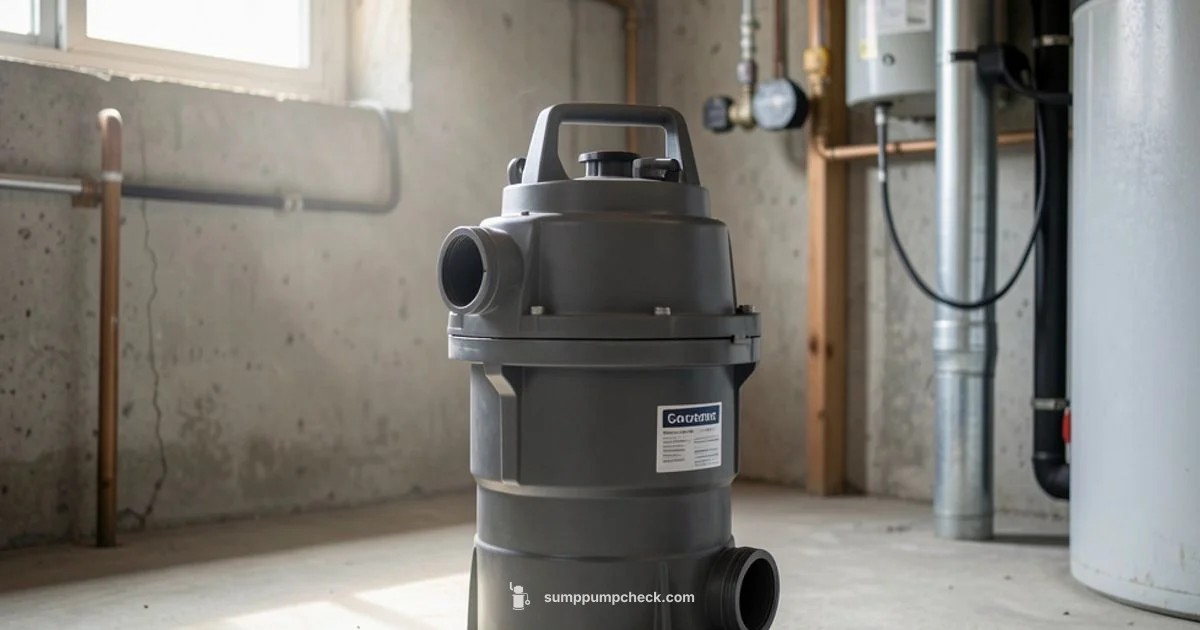 Sump Pump Comparison - Sump Pump Check