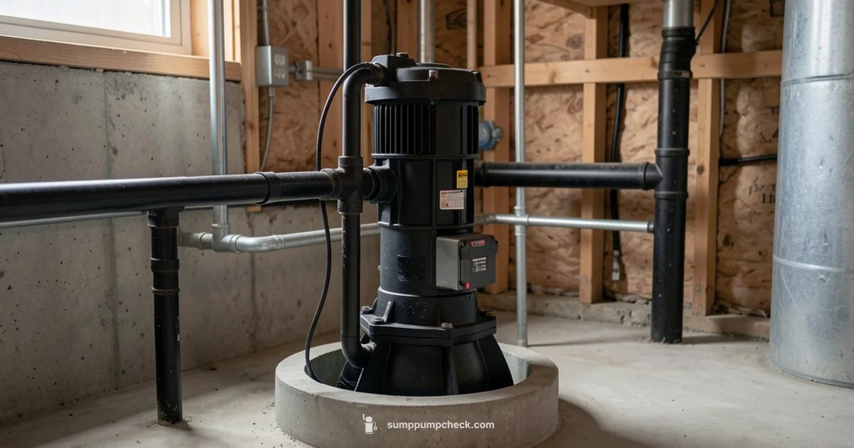 1/3 HP Sump Pump - Sump Pump Check