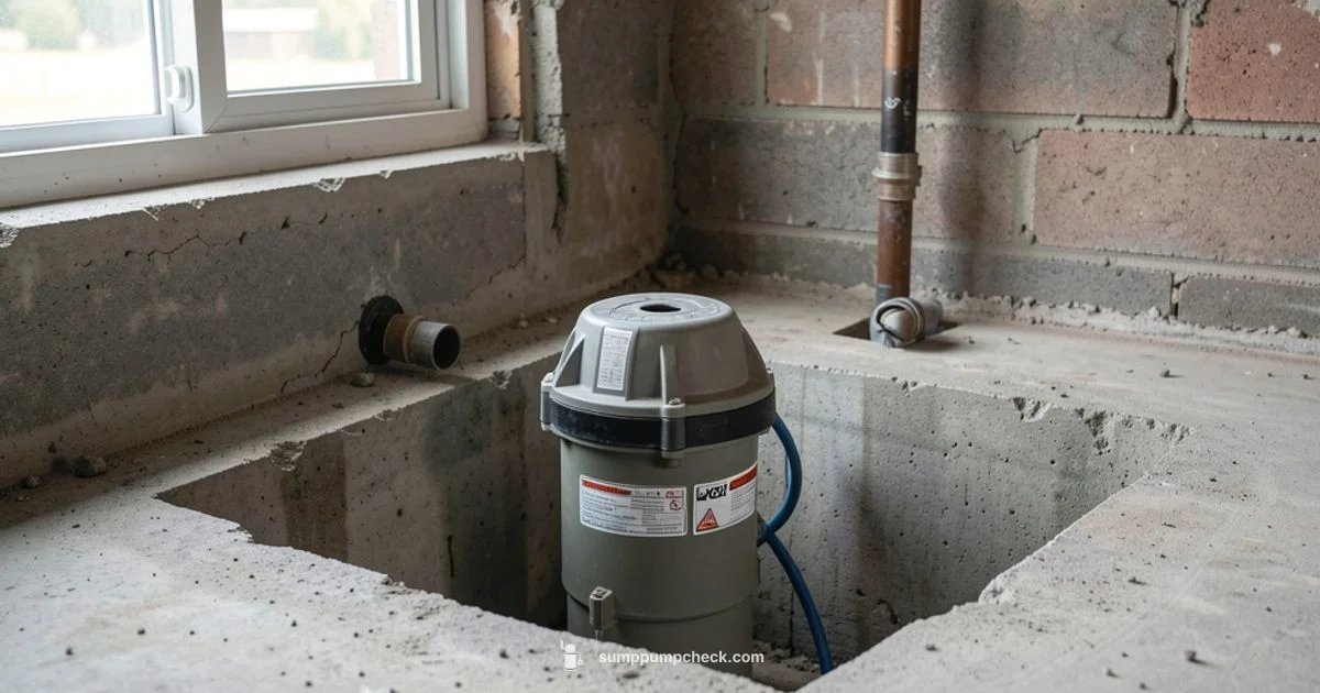 Window Well Sump Pump - Sump Pump Check