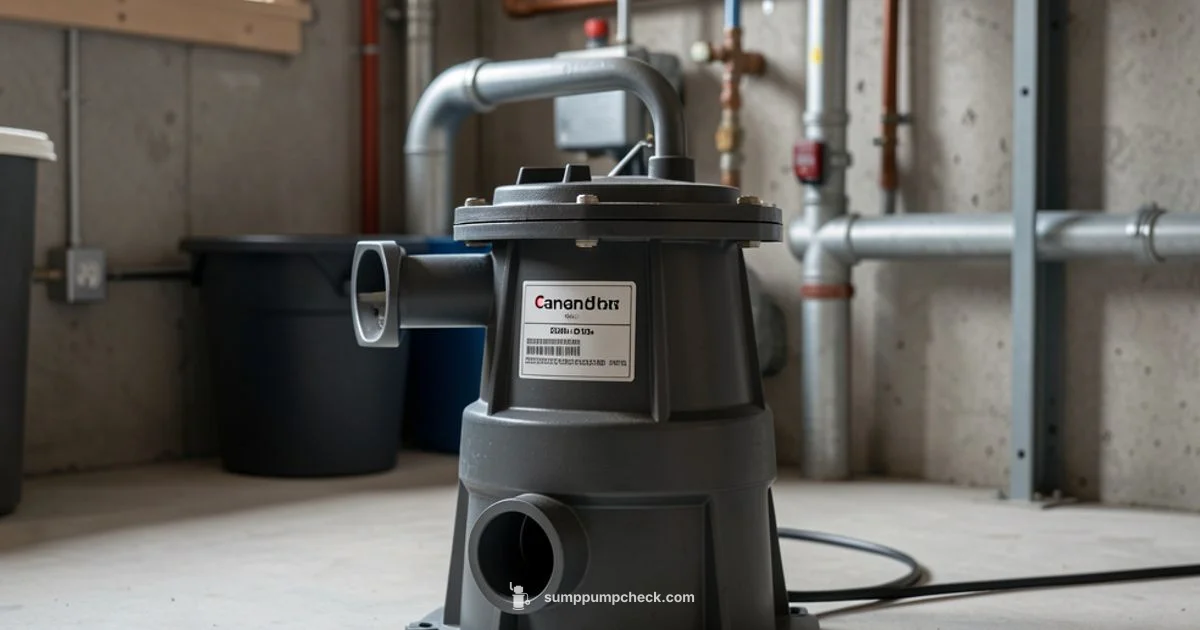 Odor Troubleshooter - Sump Pump Check