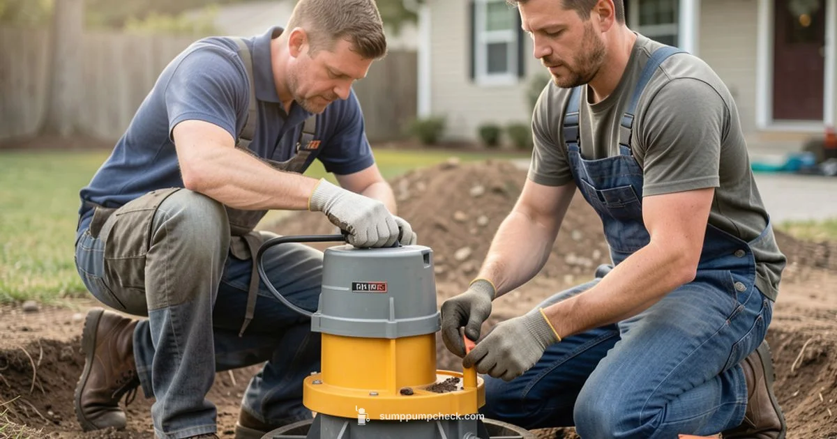 Sump Pump Maintenance - Sump Pump Check