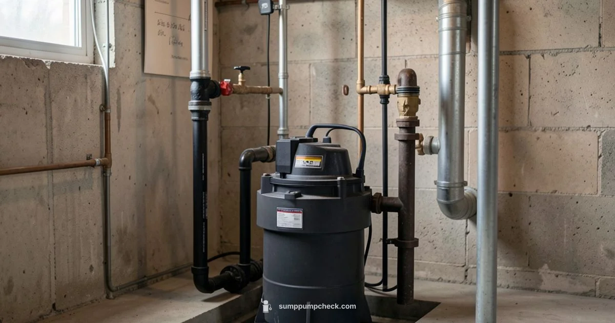 Water Powered Backup - Sump Pump Check