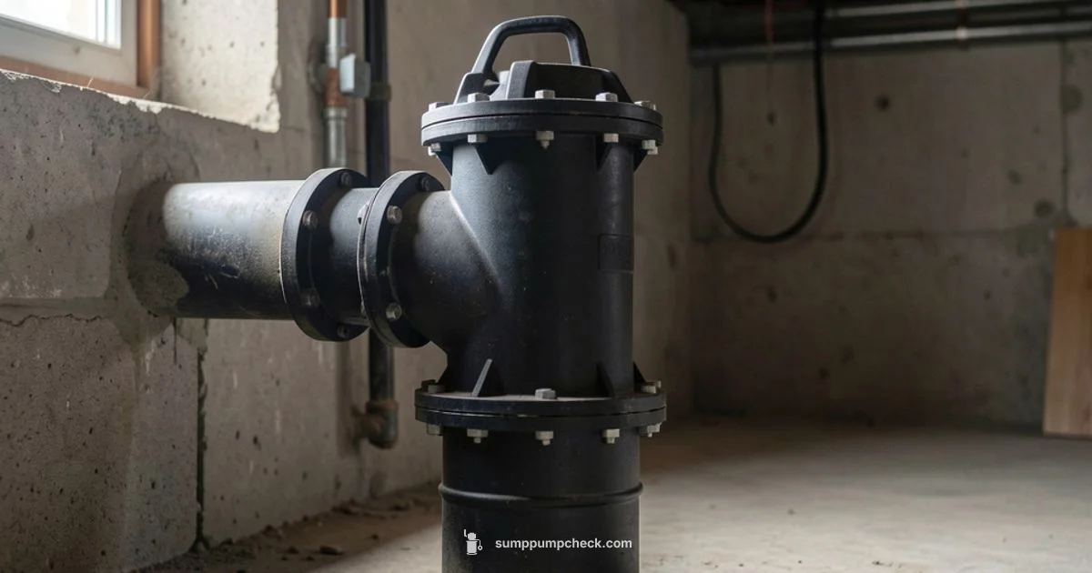 Sump Pipe Guide - Sump Pump Check