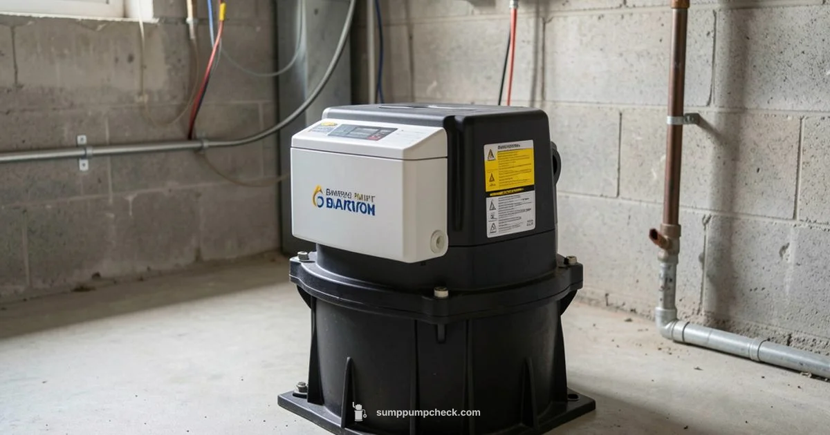 Battery Backup Sump Pump - Sump Pump Check