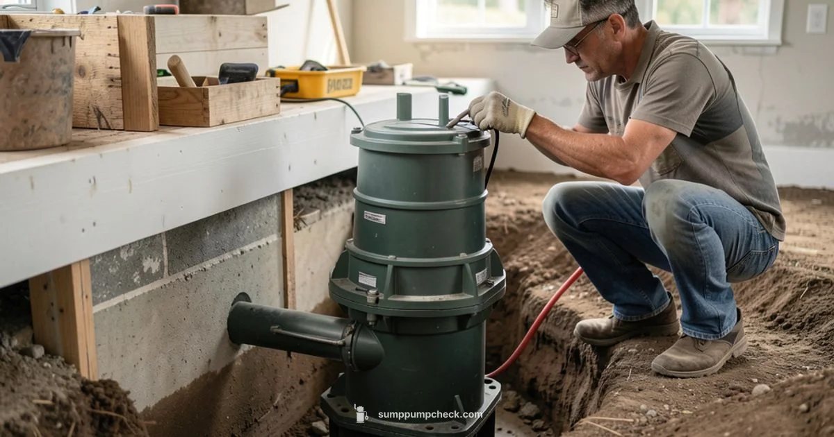 DIY Sump Installation DIY Sump Installation - Sump Pump Check