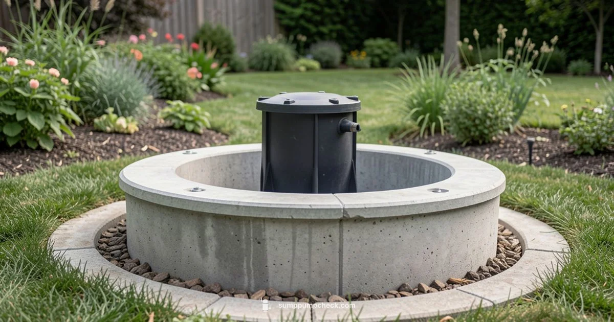 Outdoor Pit Guide - Sump Pump Check