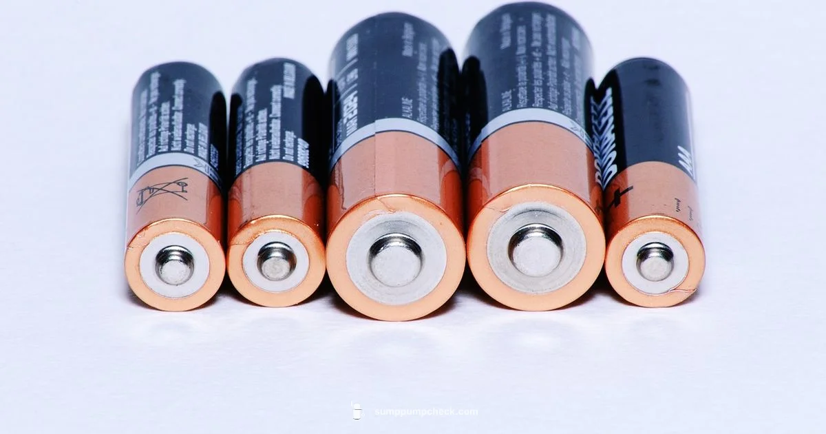 Battery Backup Check Battery Backup Check - Sump Pump Check