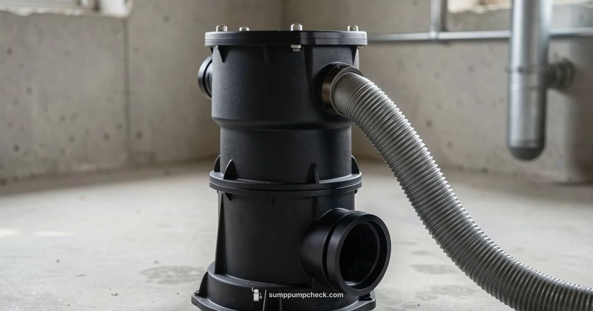 Sump Hose Guide - Sump Pump Check