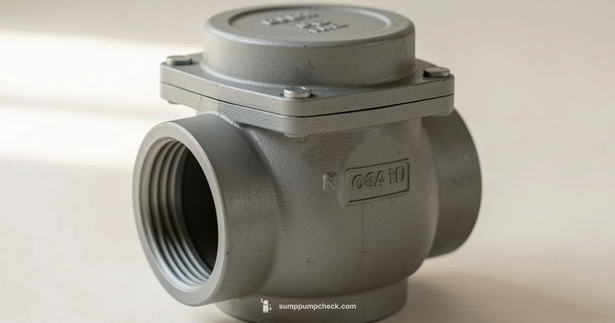 Check Valve Guide Check Valve Guide - Sump Pump Check