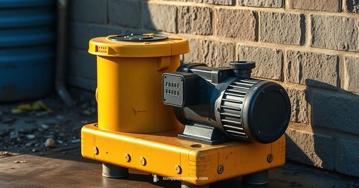 Backup Sump Pump - Sump Pump Check