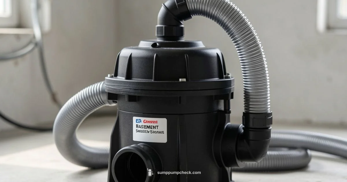 Flexible Hose Guide - Sump Pump Check