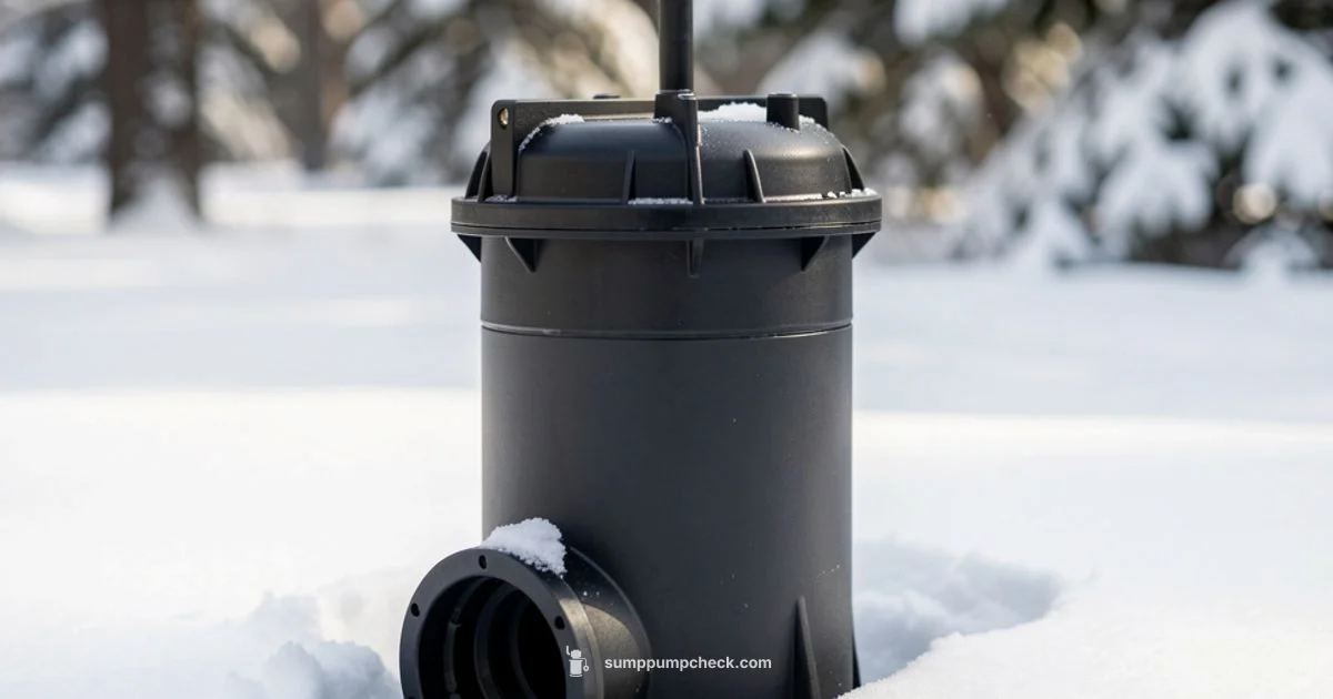 Freeze-Proof Setup - Sump Pump Check