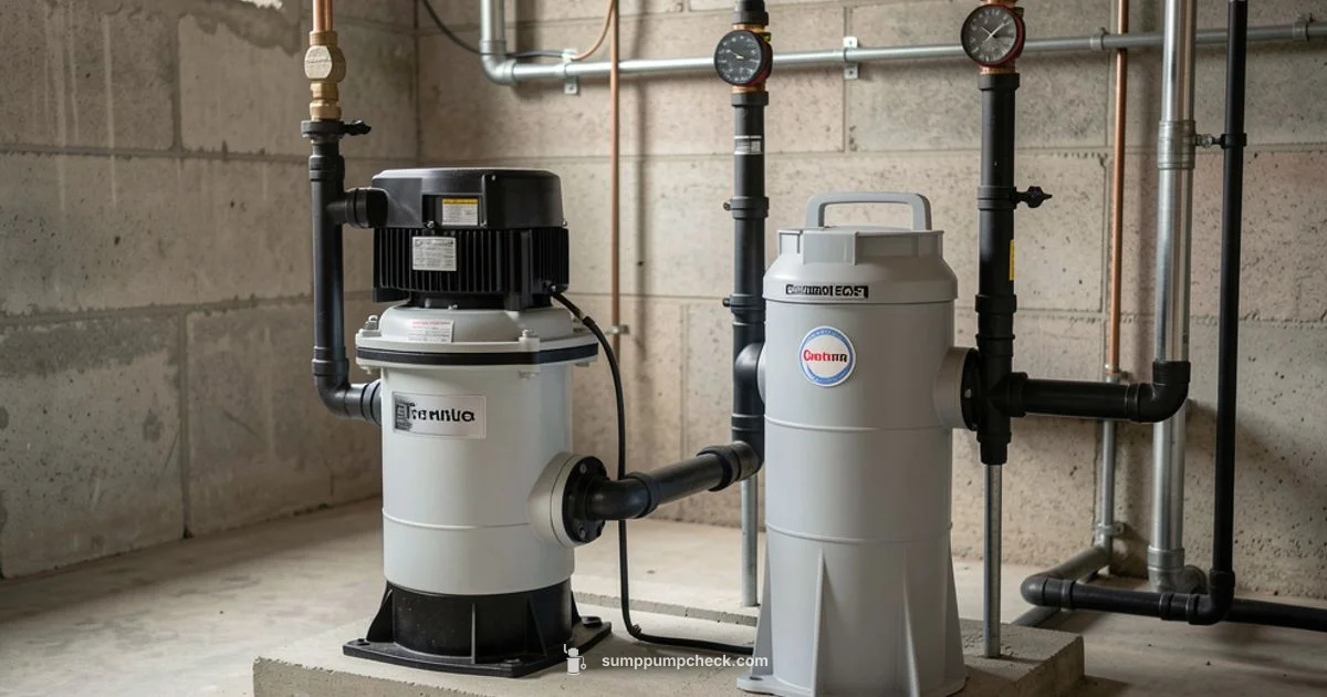 Dual Sump Pumps - Sump Pump Check