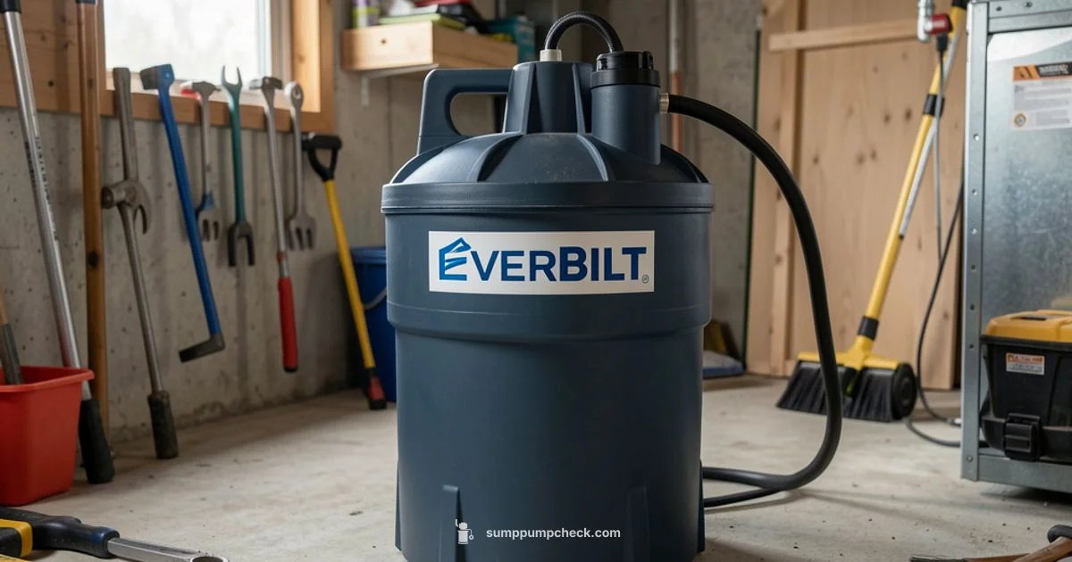 EverBILT Guide EverBILT Guide - Sump Pump Check