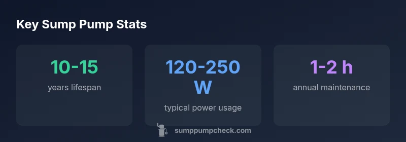 infographic showing lifespan, power usage, maintenance