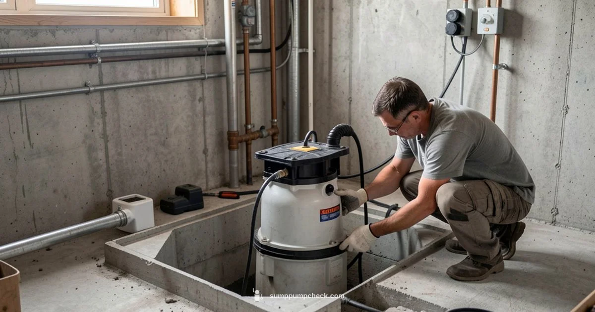 Install & Maintain Install & Maintain - Sump Pump Check