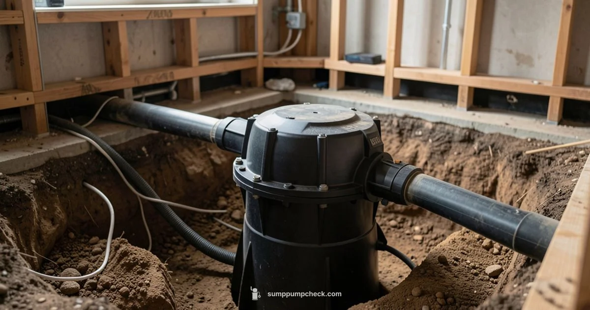 Professional Sump Pump Install Professional Sump Pump Install - Sump Pump Check