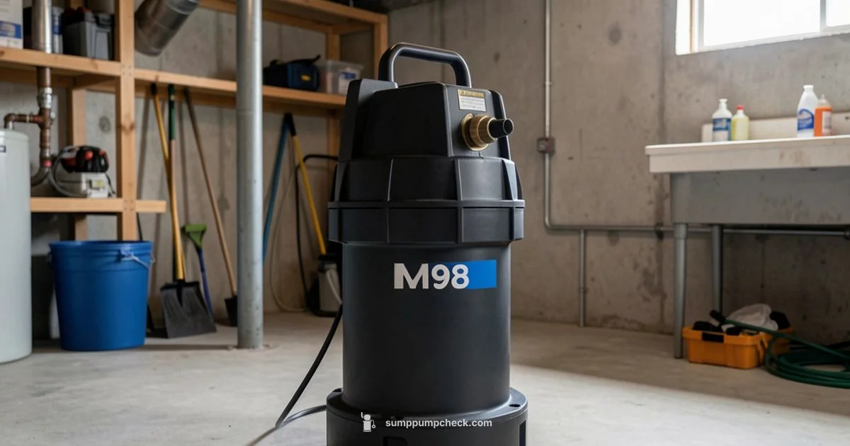 M98 Sump Pump Guide M98 Sump Pump Guide - Sump Pump Check