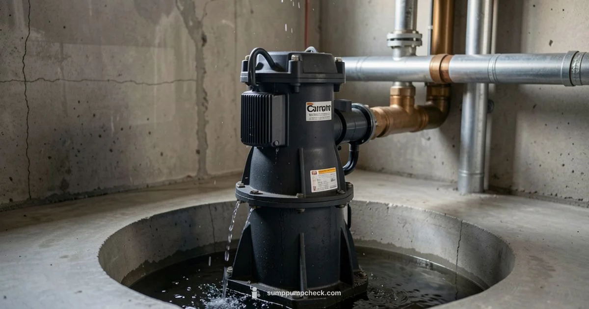 High Volume Sump Pump - Sump Pump Check