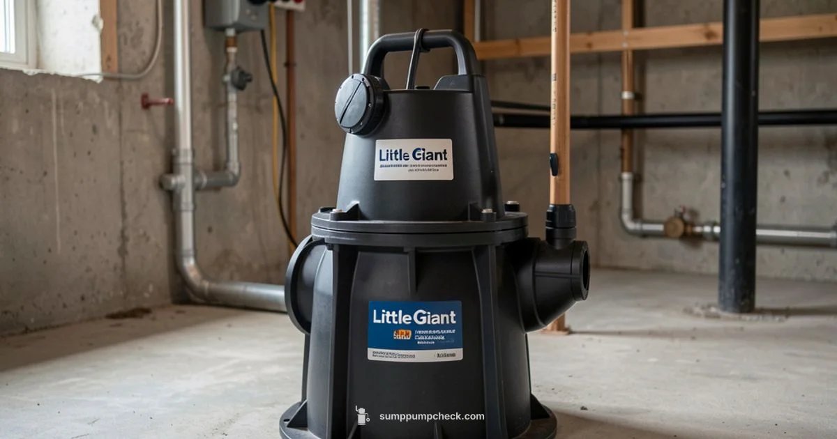 Little Giant Guide - Sump Pump Check