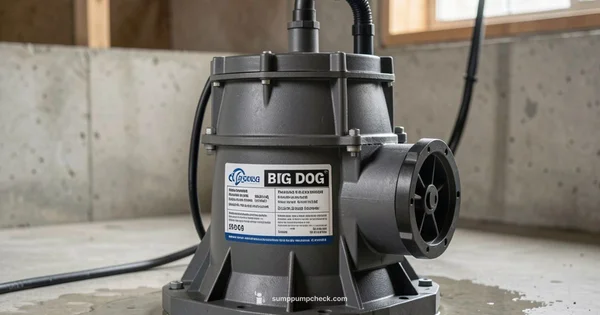 Big Dog Protection - Sump Pump Check