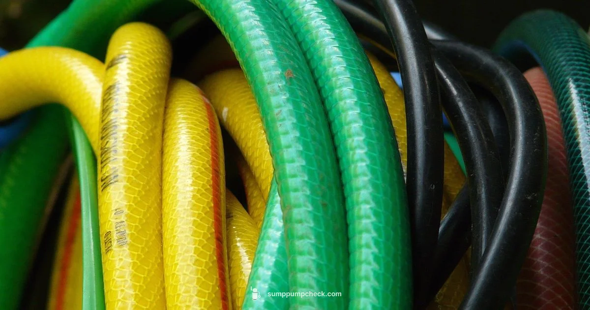 Winter Hose Care Winter Hose Care - Sump Pump Check