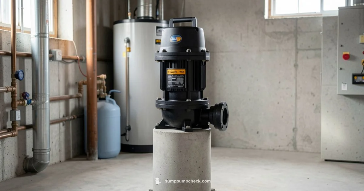 High Head Pump - Sump Pump Check