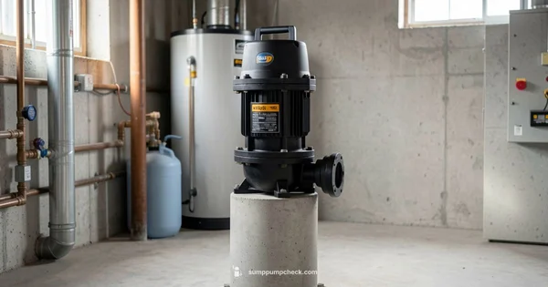 High Head Pump - Sump Pump Check