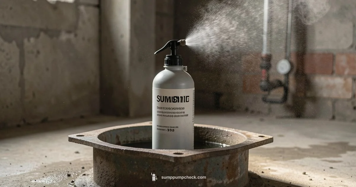 Sump Pipe Spray Fix - Sump Pump Check