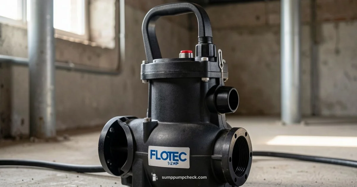 Flotec 1/2 HP Guide - Sump Pump Check