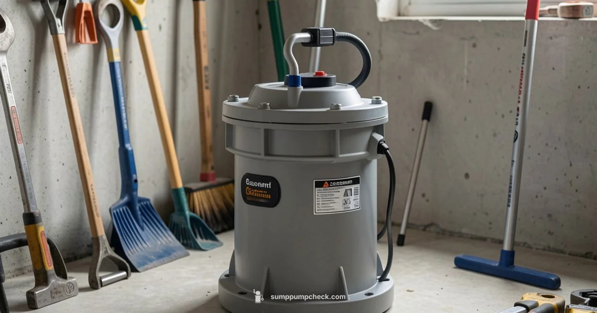 DIY Sump Pump - Sump Pump Check