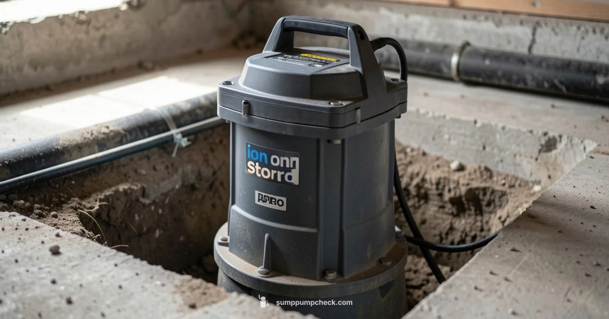 Ion Storm Pro Review Ion Storm Pro Review - Sump Pump Check