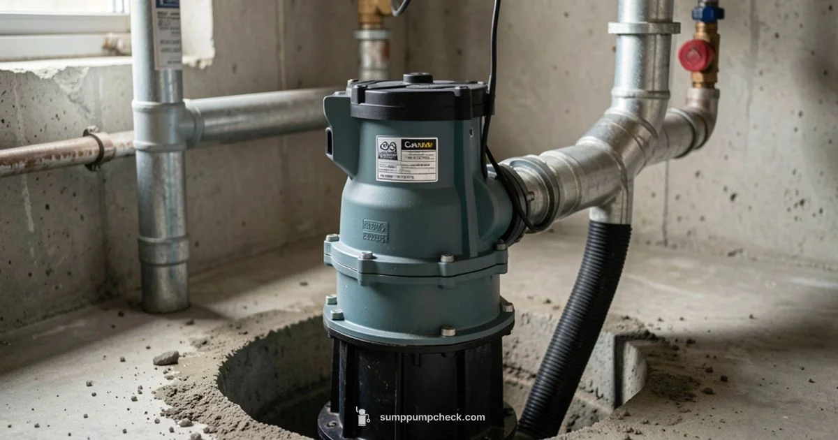 Sump Pump Service - Sump Pump Check