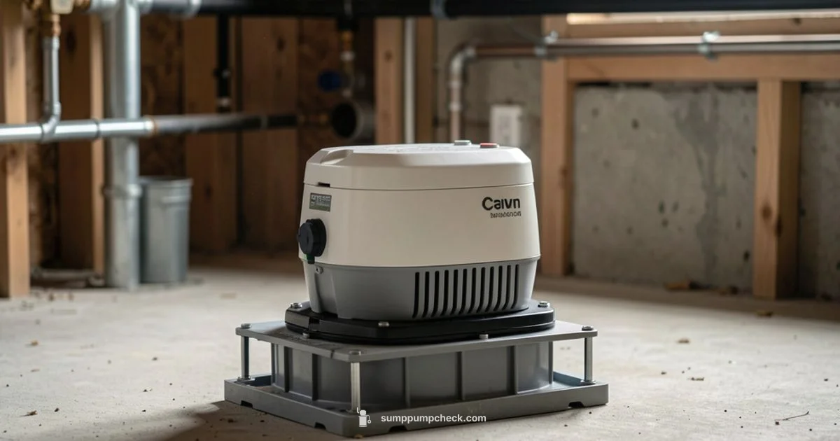 Sumpalarm Basics - Sump Pump Check