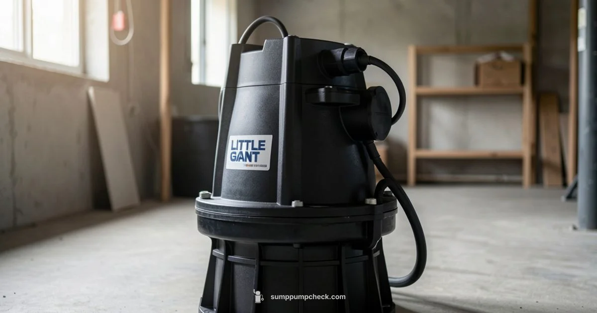 Little Giant Sump Pump - Sump Pump Check