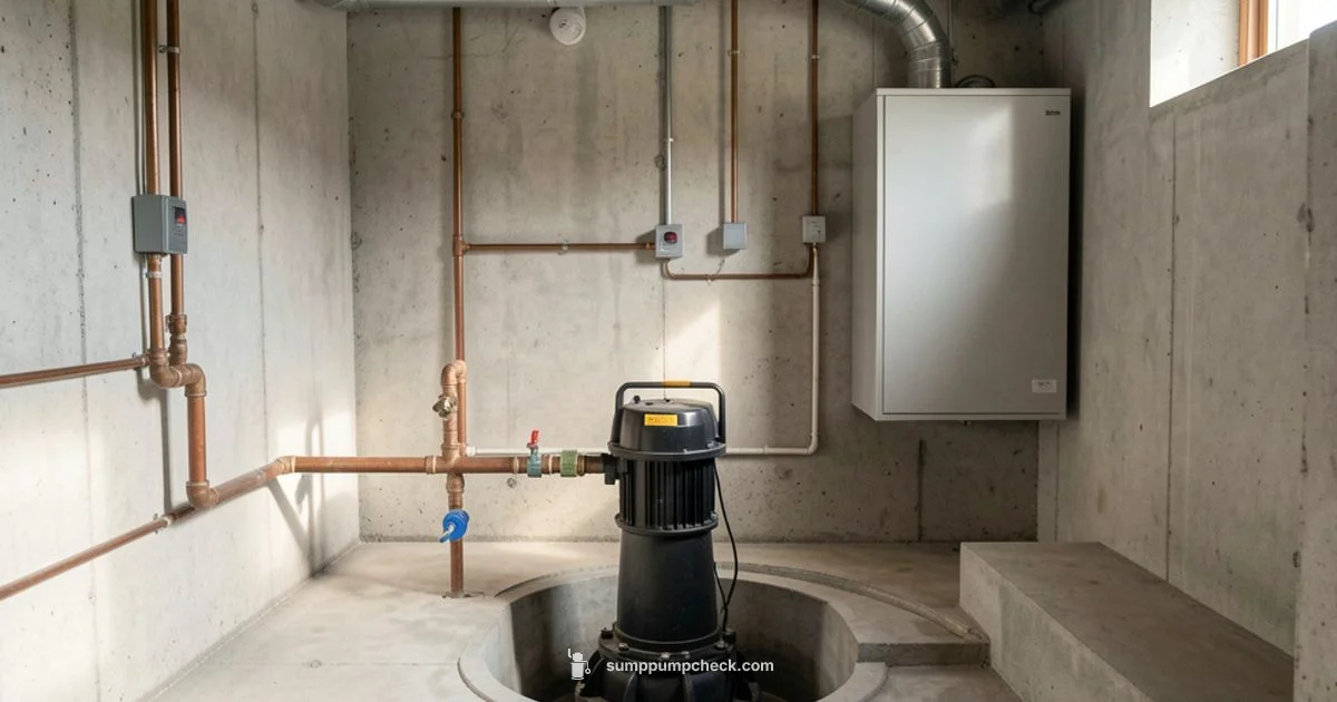 Basement Sump Install Basement Sump Install - Sump Pump Check