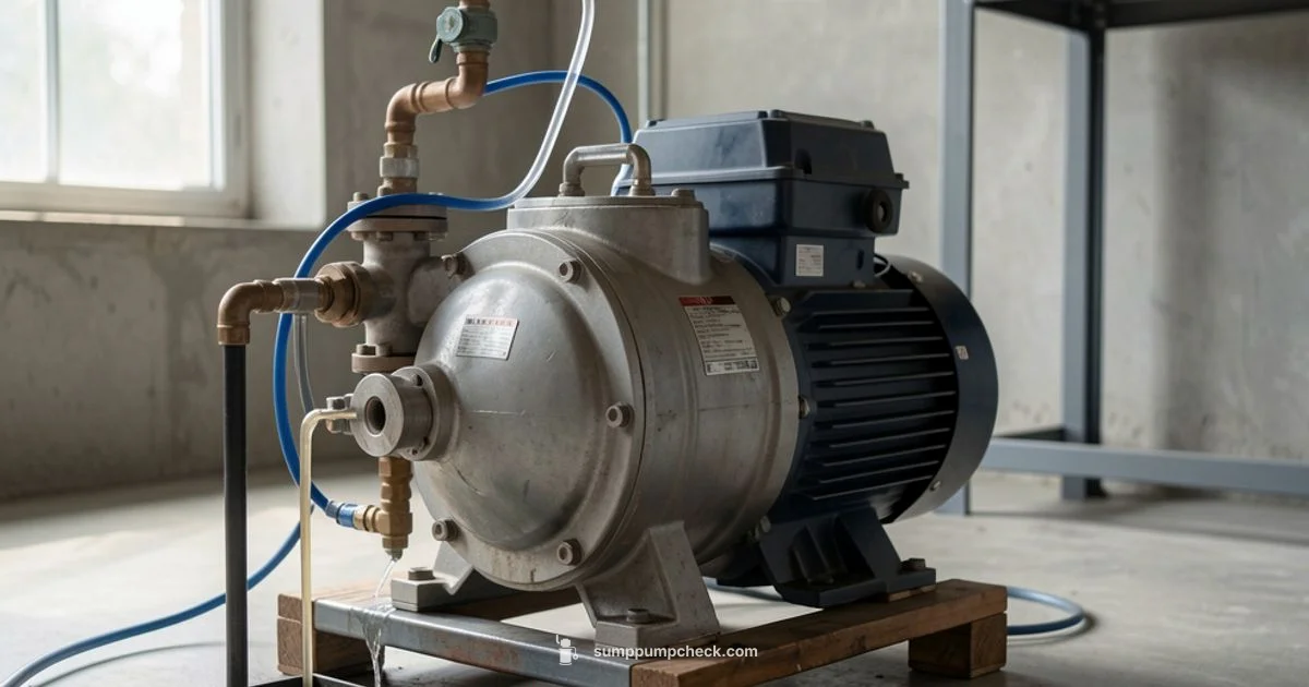 Prime the Pump Prime the Pump - Sump Pump Check