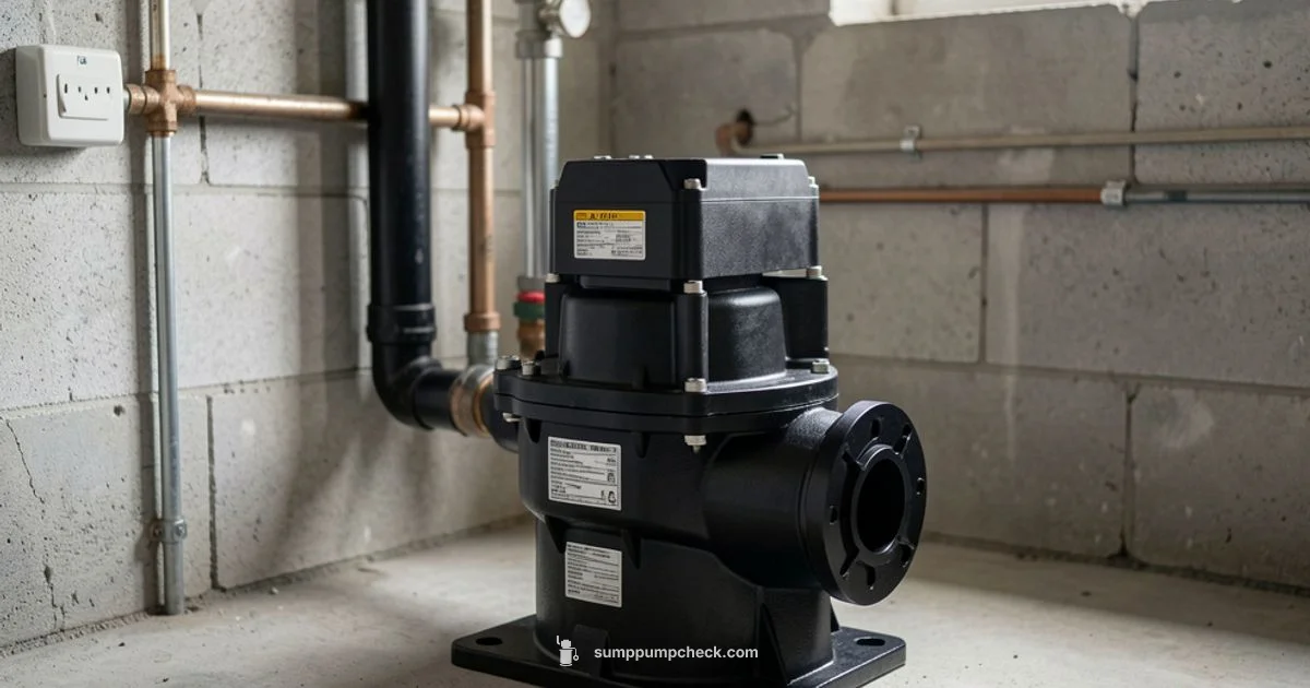 Backup Sump System - Sump Pump Check