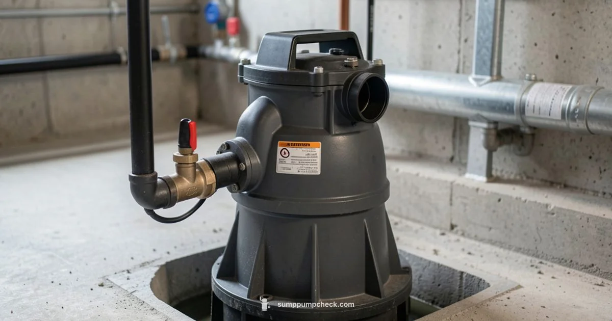 Sump Pump Basics - Sump Pump Check
