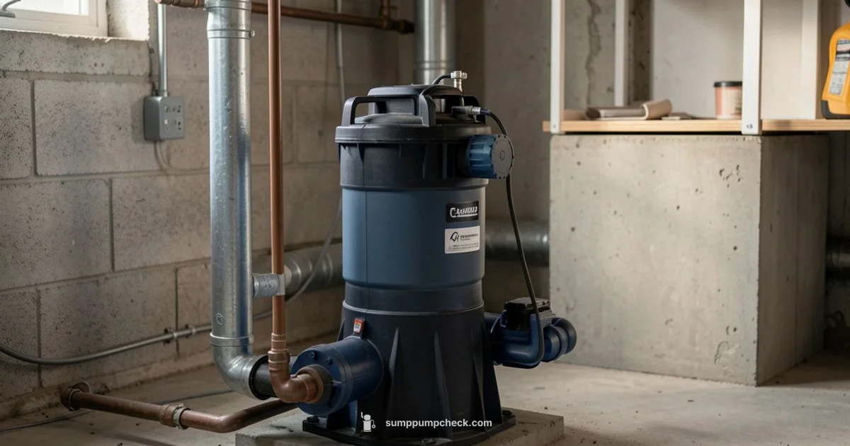 Sump vs Drain - Sump Pump Check