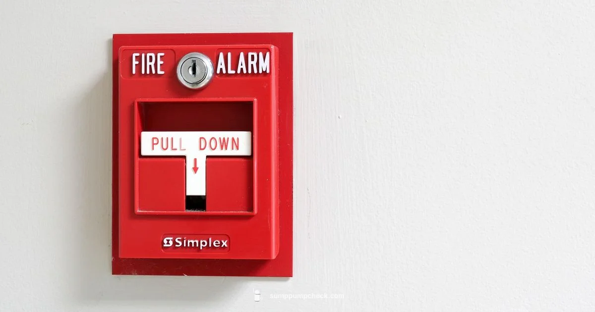 Sump Pump Alarm - Sump Pump Check