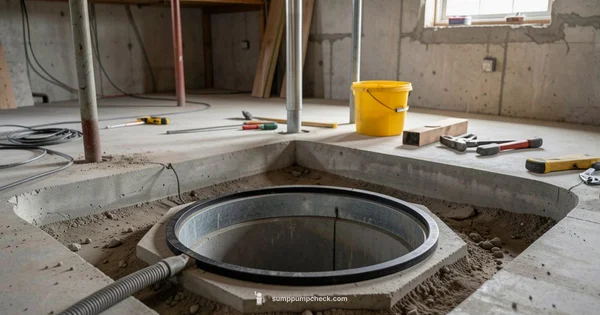 Radon Sump Pit Guide - Sump Pump Check
