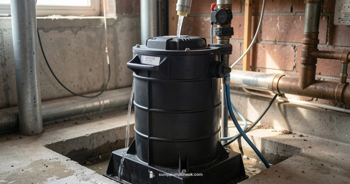 Battery Backup Install - Sump Pump Check