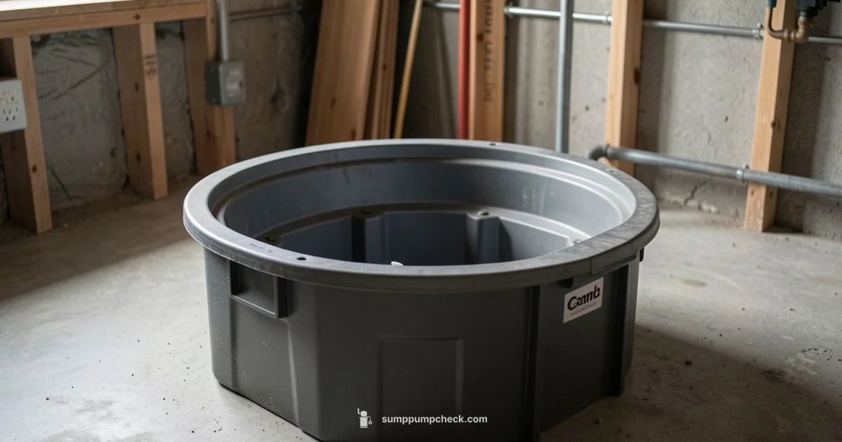 Basement Basin Guide - Sump Pump Check