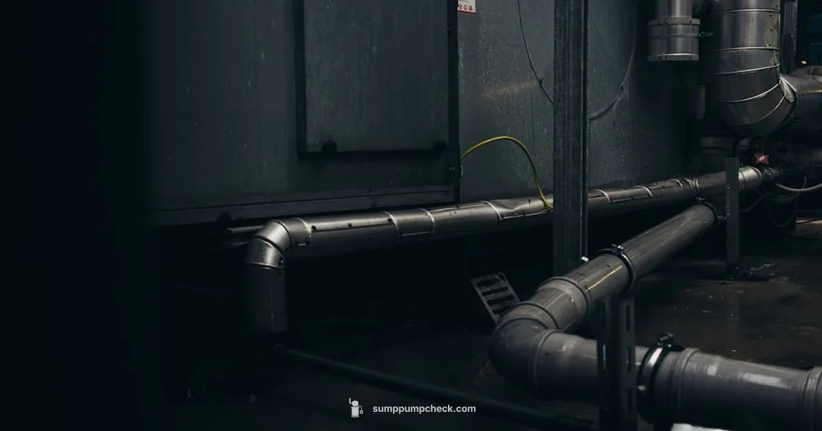 Discharge Pipe Guide Discharge Pipe Guide - Sump Pump Check