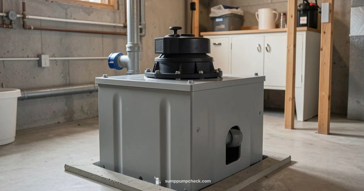 Hidden Sump Pump - Sump Pump Check