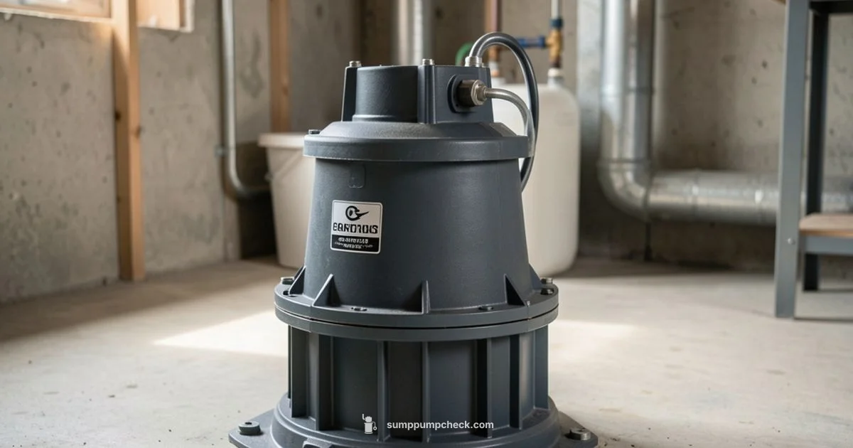 Efficient Basement Pump - Sump Pump Check