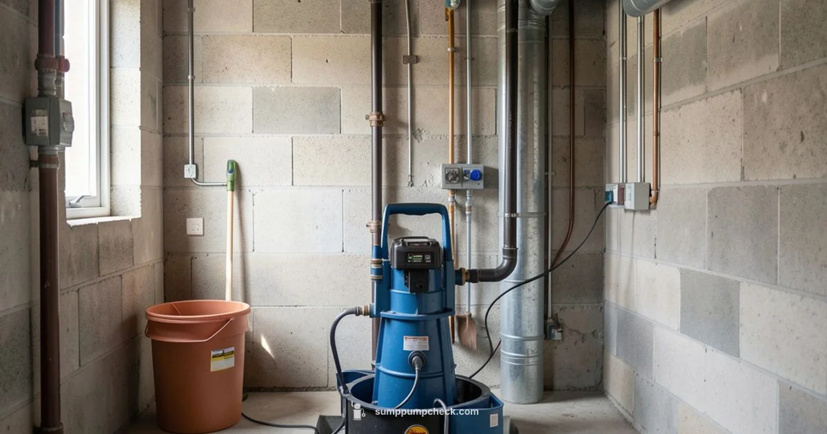 High Capacity Sump Pump - Sump Pump Check